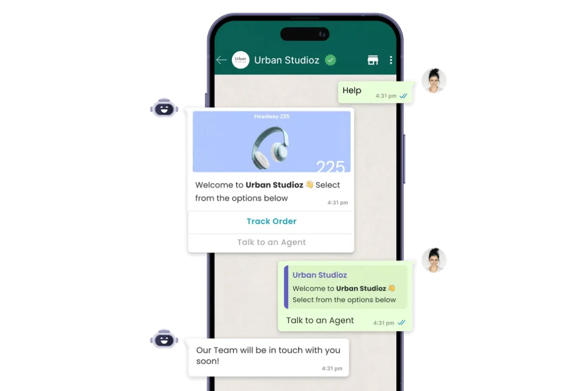 WhatsApp and CRM automation